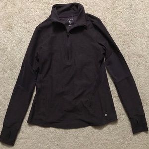 Athletic quarter zip long sleeve